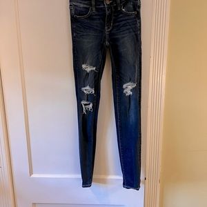 American Eagle size 0 long Stretch Jegging